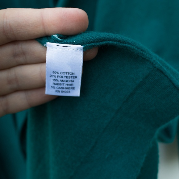 ✨Banana Republic | Long Tie Front Green Sweater - Picture 4 of 5